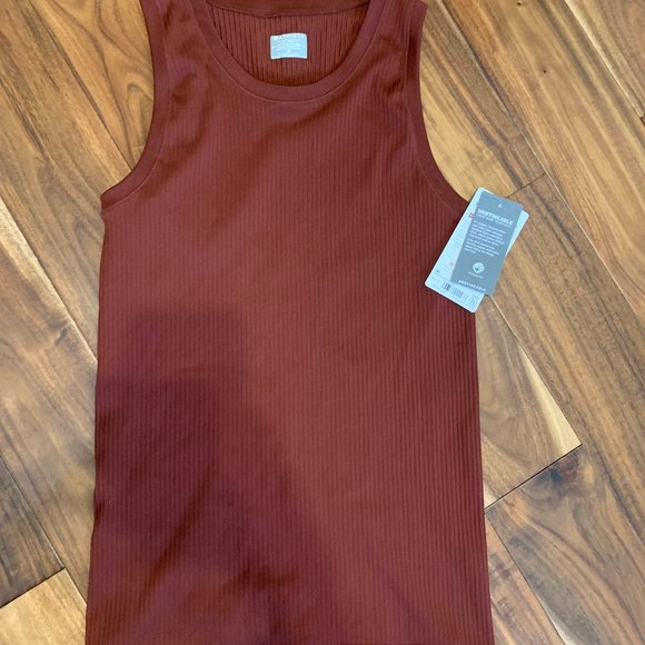 Athleta Tops - ATHLETA RENEW RIBBED REGULAR TANK